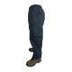 PANTALON POPLIN CARGO AZUL TALLA M