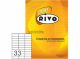 ETIQUETA INK/LASER 25X 72-3C 25HJ RIVO 33 ET.XHJ