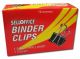 DOBLE CLIPS NEGROS 3/4- 19MM X 12UN SELLOFFICE