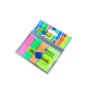 SEPARADOR PAG. STICK & WRITE 100HJ 4 COLORES NEON