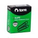 CLIPS No.1 PUNTA TRIANGULAR TORRE X 100 UN 33 MM