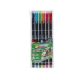 LAPIZ FIBRA 0.4 ESTUCHE X 6 COLORES FINELINER TORR