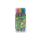 LAPIZ FIBRA 0.7 ESTUCHE X 12 COLORES FINELINER TOR