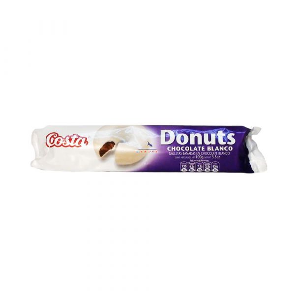 GALLETA COSTA DONUT BLANCO 105 GR.